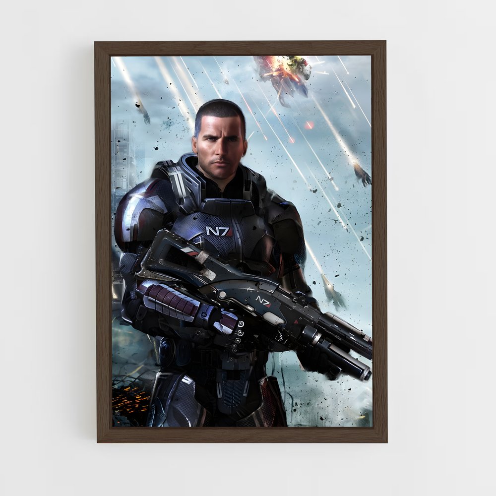 Poster Urban Vanguard – affiche Mass effect (vue 5)